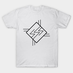 Get paid quickly Rune Charm Rhombus Inguz Fehu Soulou runes T-Shirt